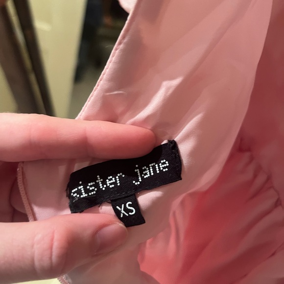 Pink floral mini dress - Picture 5 of 5